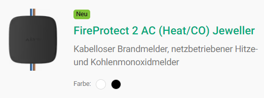 Ajax Kohlenmonoxidmelder
