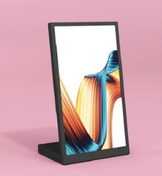 digitaler Tischaufsteller